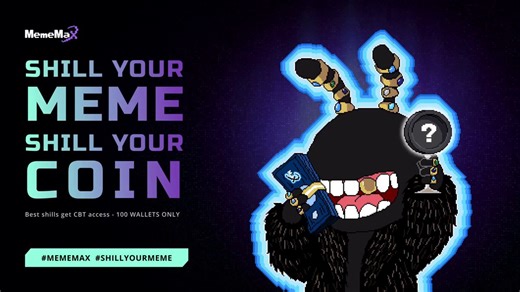 🔵How to earn your MEMEMAX Close Beta Ticket! Close Beta Ticket participants get priority access — more rewards, more benefits, before anyone else.How to get in with 2x chance(MUST Fill out the form from the previous post)1. RT this and shill your most convicted meme coin2. Follow @MemeMax_Fi + tag #MEMEMAX #ShillYourMeme3. Tag a trader in the comments4. Screenshot your RT and attach it here📅 Timeline & Winner AnnouncementDeadline: Until April 12th, 23:59 (UTC)Announcement: Winners will be anno