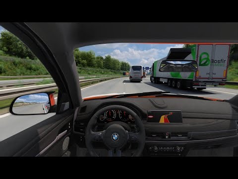 BMW X5M F85 - Euro Truck Simulator 2 [Steering Wheel Gameplay] #eurotrucksimulator2 #ets2