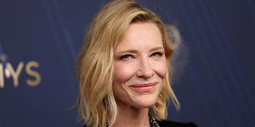 Cate Blanchett Attends Her First Emmys in Backless Jumpsuit