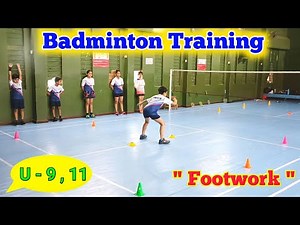 Badminton Training 🔴 Beginners 🔴 Footwork 🔴 Basic 🔴 Tips And Tricks