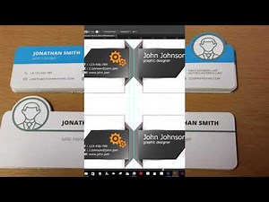 Cutting Special Shape of Business Cards by Graphtec CE6000-60