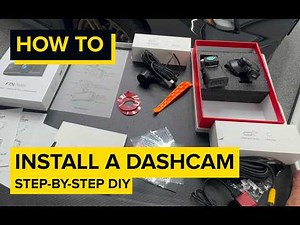 How to Install a Dashcam with Clean Wire Tuck | RedTiger F7N Touch Step-by-Step