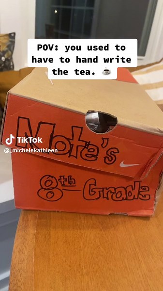 Just found these ancient artifacts. 📝 The perfectly folded passed note. Sent between friends or suitors. Dates pre-texting. #passingnotes #early2000s #nostalgia #millennial #middleschool #memories #friends #throwback #memorylane #fyp #potofgold