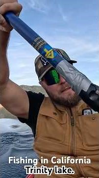 Fishing Trinity Lake in Ca.