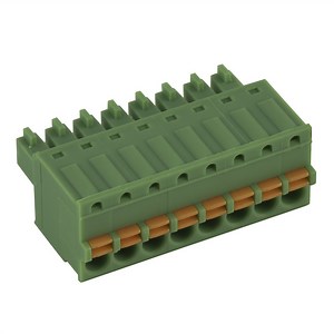 [Hot Item] Plug-in Pluggable Green Terminal Block Connector Plug Sizes Spring Connector 3.5mm 3.81mm