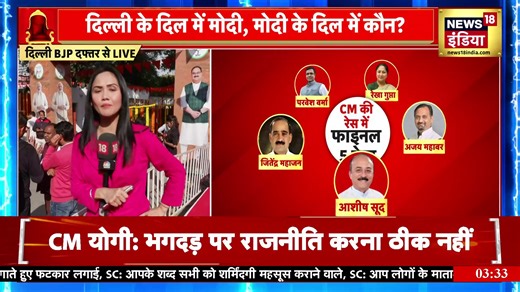 9.2K views · 100 reactions | Top Headlines : Aaj Ki Taaza Khabar | Delhi New CM | Mamata Banerjee | Mahakumbh | News18 India | Facebook