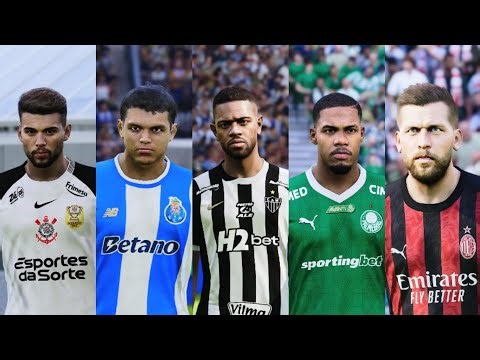 Option File PES 2021 DE PS4/PS5/PC JÁ 100% Atualizado com Brasileirão 2026 completo!!
