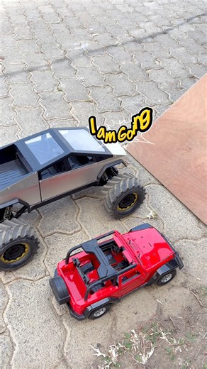 Cybertruck vs Rubicon Jeep | Climb or Fail? 😱✅