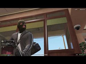 GTA 5 - Paleto Bay Bank Heist + Epic Six Star Escape (RDE 3.1.1)