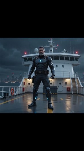 General Aris joins the tech crew to stop the robot attack and save the Resistance.