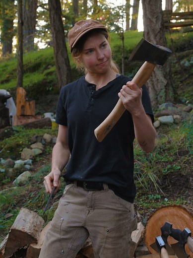 Axe Sharpening and Nail Filing Tips