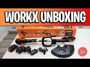 WORX 20V Cordless String Trimmer UNBOXING / Review / How To Setup Assemble Unit