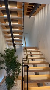 13 reactions | Custom American oak stair treads with CNC recesses for...