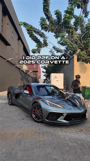 Anifowoshe Muhammed on Instagram: "If your car is worth millions, why leave the paint unprotected? 👀 Monday money move: Full PPF on this Corvette. Smart owners protect first… repair later is expensive. Full PPF installed on this Corvette 😮‍🔥 ✅ Scratch protection ✅ Rock chip defense ✅ Gloss locked in forever If you love your car… protect it before regret enters your DM 👀 Drop a 🔥 if you would PPF your car!"