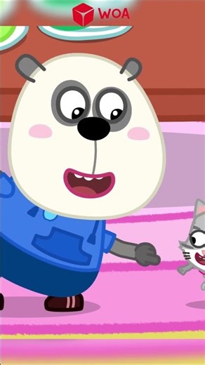 Dog vs Cat: Who Does Baby Love More? - Pet Songs #shorts