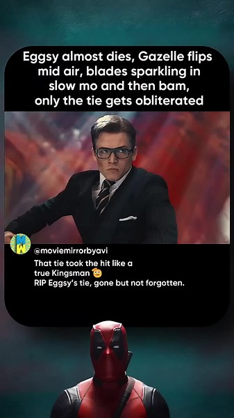 Eggsy's Slow-Mo Fight Scene Tie Cut Analysis