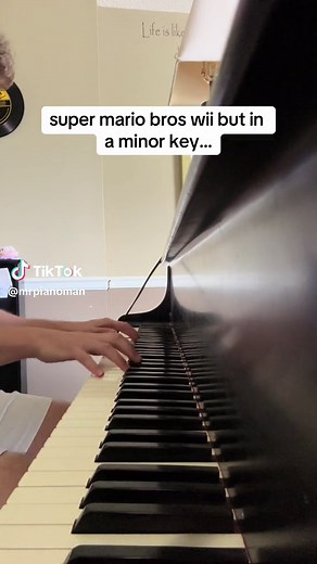 Emotional Mario Piano Music: Sad Mario Bros Wii in a Minor Key