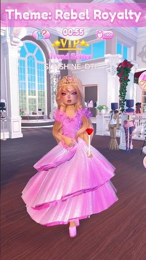 When the theme is 'REBEL ROYALTY'👑👸💫#dresstoimpress #dti #dtiquest #roblox #popular #shortsfeed