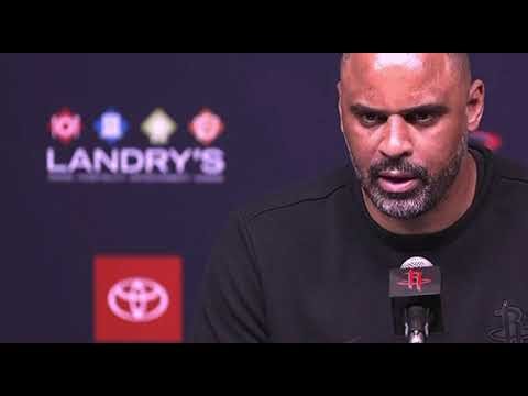 Houston Rockets Postgame: Ime Udoka talks playoffs and LeBron James