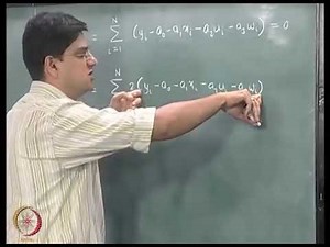 Linear Regression in Multiple Variables