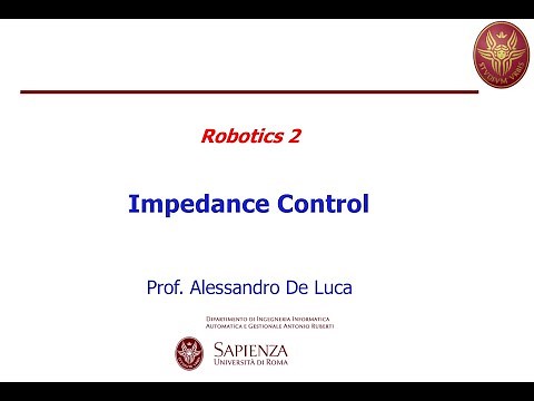 Robotics 2 - Impedance Control