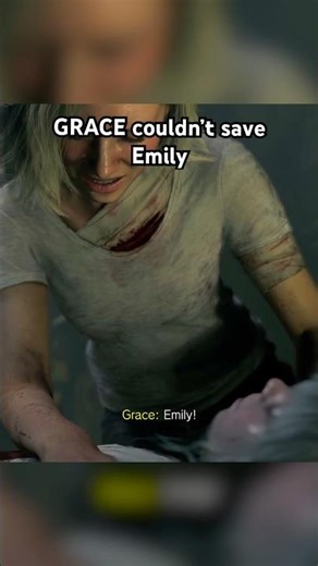 GRACE couldn’t save Emily #residentevil #residentevilrequiem