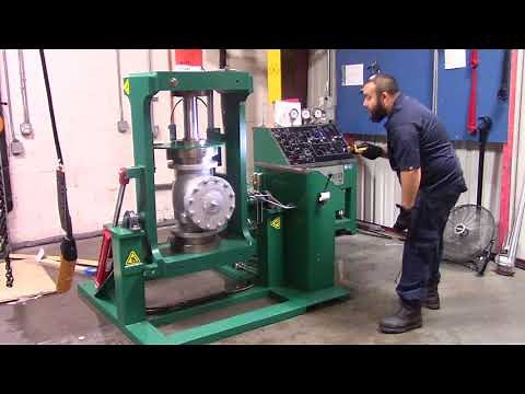 API 6D Check valve seat and shell testing Global Valve and Controls