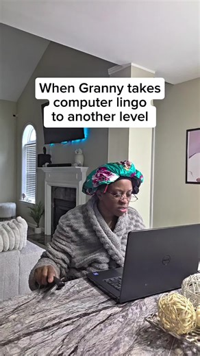 Granny's Hilarious Struggle with Computer Skills