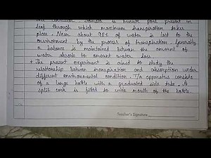 +2 2nd Year|Botany practical record| Exp.no.3| T/A apparatus.