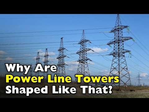 Why Aren't Power Line Towers Just Solid Poles?