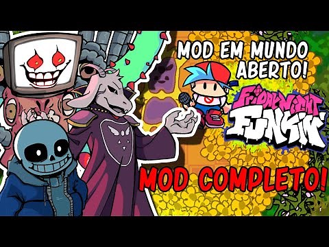 O MELHOR MOD DE UNDERTALE QUE EU JÁ JOGUEI! - Friday Night Funkin VS Undertale