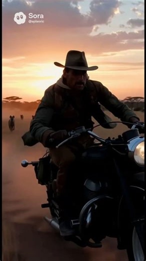 AI Allen Expedition EP5 | Hyenas Chase Me Across the African Plains #aishorts