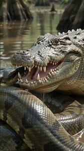 Snake vs Crocodile: Epic Wild Battle!