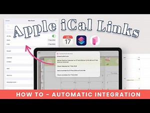 How to add Apple iCalendar Links to Digital Planner - Planify Pro