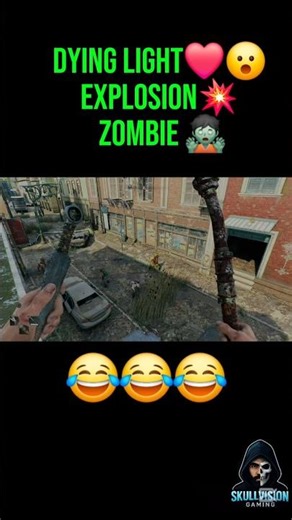 “Exploding Zombie Fail in Dying Light 2! 💥😂 Funniest Moment Ever!”
