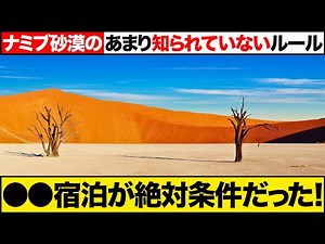 【SNSで話題】ナミビア・ナミブ砂漠の早朝！奇跡の数分間！国立公園内の宿泊施設を3つ紹介！