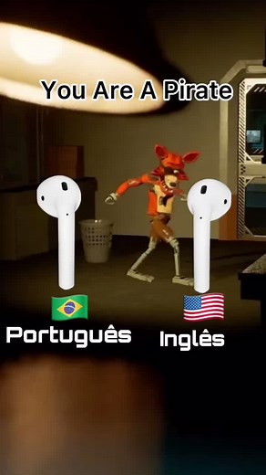Foxy Pirate Dance | English & Portuguese FNAF