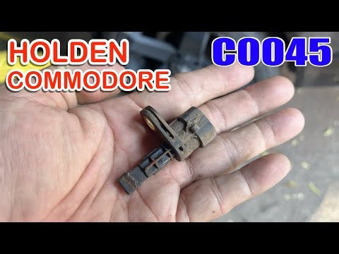 TROUBLESHOOTING / FIXED C0045 HOLDEN COMMODORE