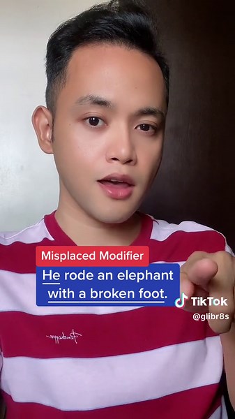 Test your English profiiency by fixing the misplaced modifier in this sentence. #fyp #learnontiktok #grammar #learnenglish #trending #edutok #eduwow #toeic #toefl #ept #let #xyzcba #testyourenglish #englishteacher #modifiers