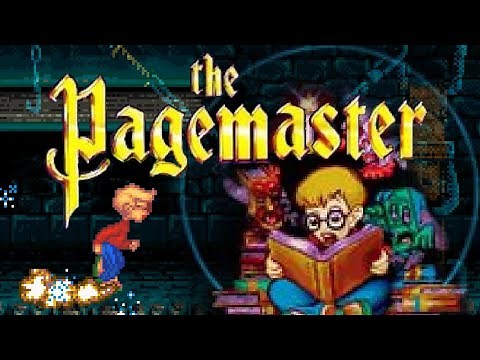 The Pagemaster (Sega Genesis) Game Playthrough Retro game