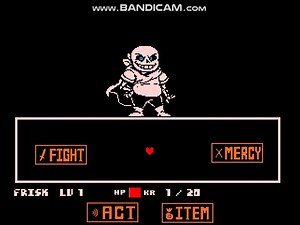 [Underswap]蓝莓sans和平线战斗通关！