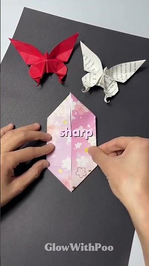 Easy Origami Butterfly Tutorial 🦋 | DIY Paper Crafts