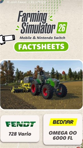 NOVAS MÁQUINAS no Farming Simulator 26! 🚜🔥 #farmingsimulator #giantssoftware #farmingsimulator26