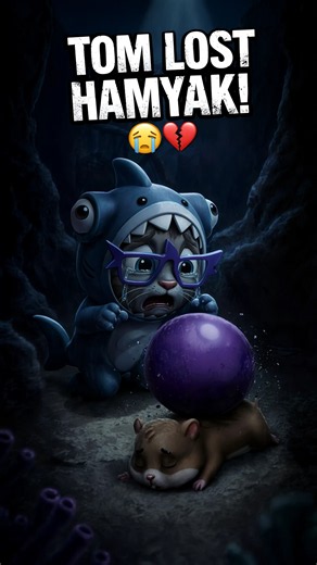 Tom Lost Hamyak… 😭💔 | Talking Tom Sad Moment #shorts