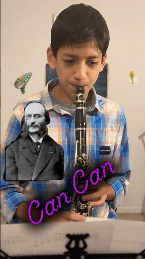 Can Can On Clarinet