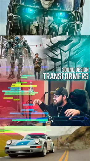 transformers sound design with a wheelbarrow. ) #sfx #sounddesign #music #creative #transformers