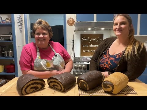 A Bread Baking Tutorial | Pumpernickel Rye Swirl | Bread Baking Basics for Beginners