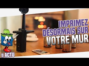 SprayPrinter : Imprimez désormais sur vos murs