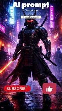 Neon Ronin – Cyber Samurai Techno #nocopyrightmusic #remix