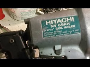 Hitachi nv65ah Nailer Rebuild?